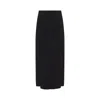 Jacquemus Women's La Jupe Sablier Midi Skirt In Black