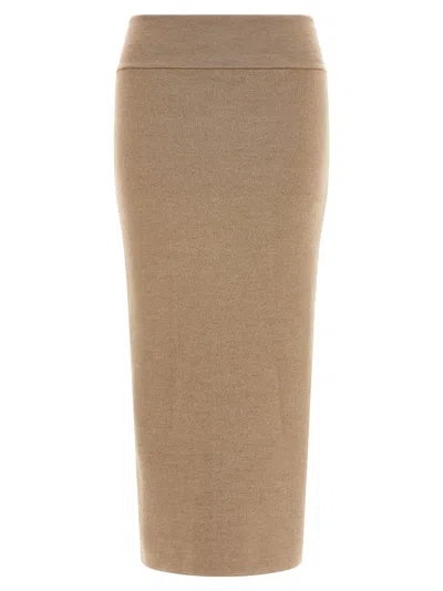 Jacquemus Skirt In Brown