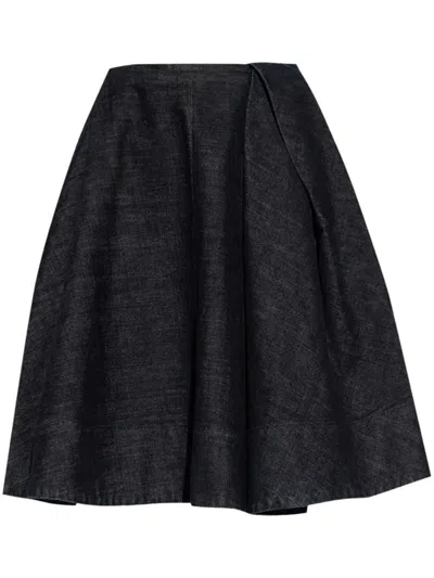 Jacquemus Skirt In Dark Navy