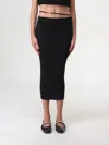 Jacquemus Skirt  Woman Color Black In Schwarz