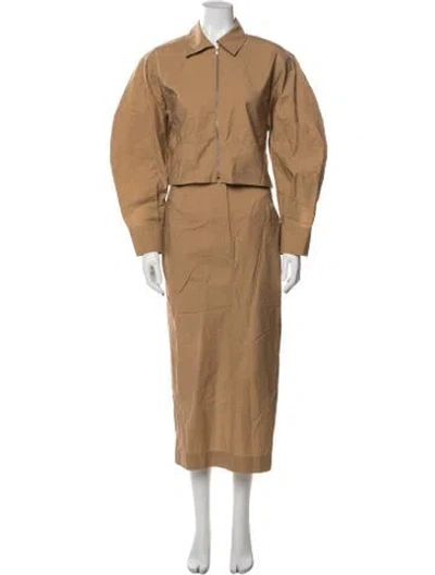 Pre-owned Jacquemus Skirt Set In Brown