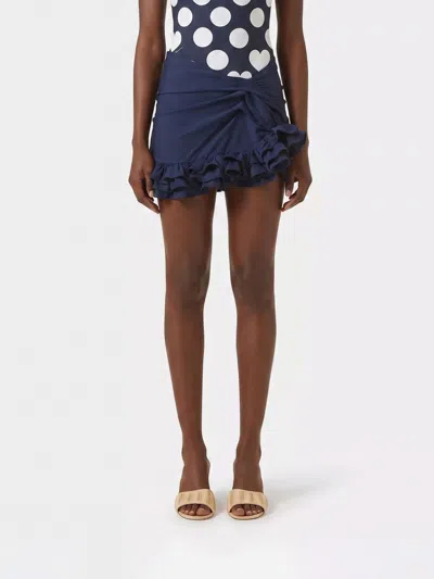 Jacquemus Skirt Woman In Blue
