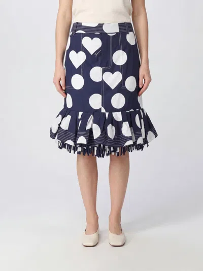 Jacquemus Skirt Woman Color Navy In Blue