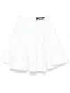 Jacquemus Salon Skirt A-line Silhouette High-waisted Midi In White