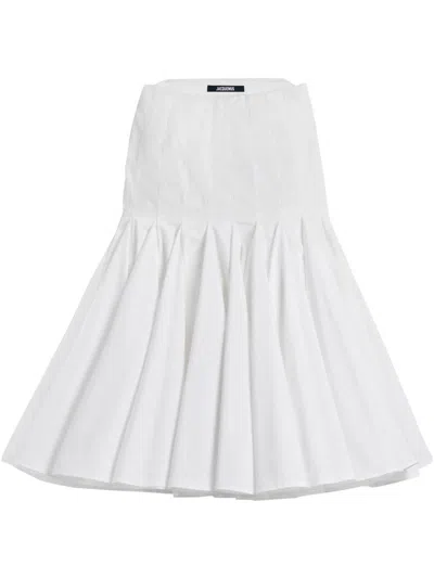 Jacquemus The Castagna Dress In White