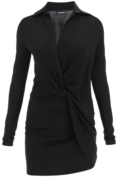 Jacquemus Sleek & Chic Black Minidress For Women