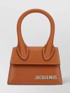 JACQUEMUS SLEEK SILHOUETTE TOTE WITH CONTRAST STITCHING