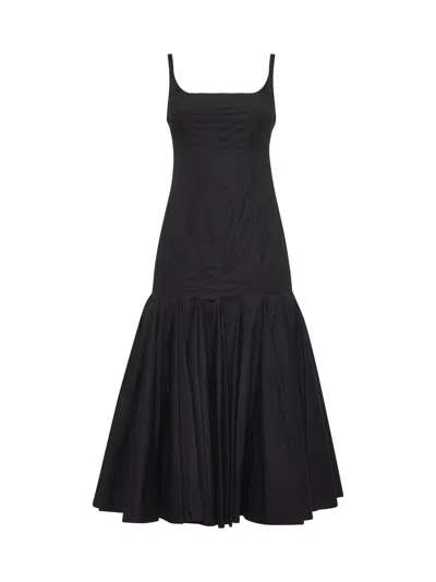 JACQUEMUS JACQUEMUS THE AGAVE FLARED MIDI DRESS