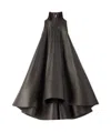 Jacquemus The Triangle Mini Dress In Brown
