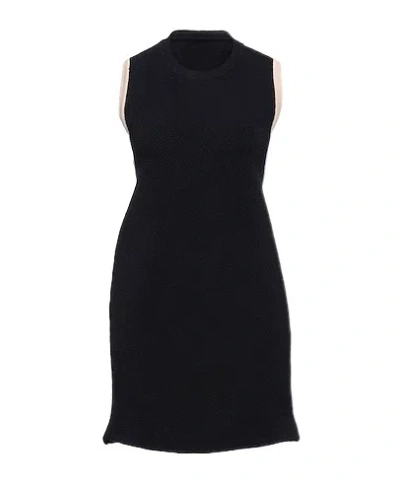 Jacquemus Sleeveless Fitted Dress In Black