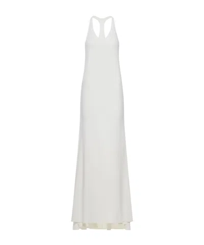 Jacquemus Sleeveless Maxi Dress In White