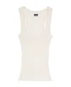 Jacquemus Sleeveless Tank Top In White