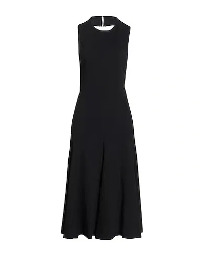 Jacquemus Sleeveless Waist-cinching Dress In Black
