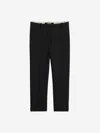 Jacquemus Pintuck Skinny-leg Capri Pants In Black
