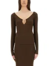 Jacquemus Pralu Ribbed-knit Top