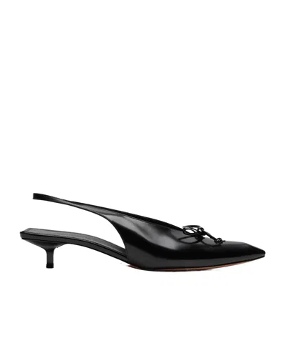 JACQUEMUS JACQUEMUS SLING-BACK KITTEN HEELS
