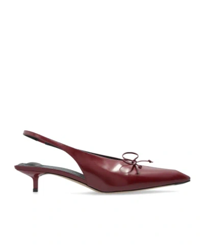 JACQUEMUS SLINGBACK HIGH-HEELED SANDALS