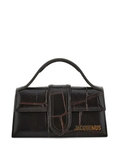 Jacquemus Small Bambino Strap Tote Bag In Brown