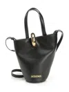 Jacquemus The Mini Bucket Bag Handles In Black