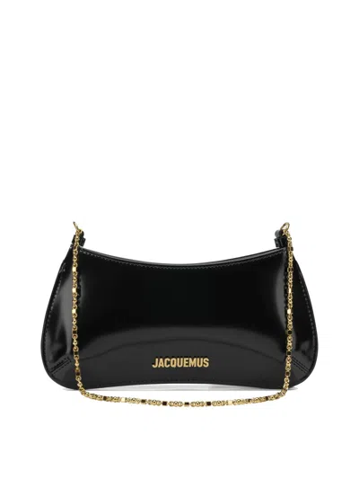 JACQUEMUS SMALL BISOU CHAINE SHOULDER BAG
