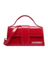 Jacquemus Le Bambino Red Handbag With Removable Shoulder Strap In Leather Woman