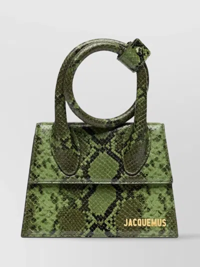 Jacquemus Small Knot Leather Shoulder Bag
