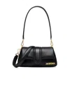 Jacquemus Womens Black Le Petit Bambino Puffy Leather Shoulder Bag In Black