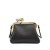Jacquemus Le Berlingot Black Crossbody Bag With Removable Strap In Leather For Women In Black