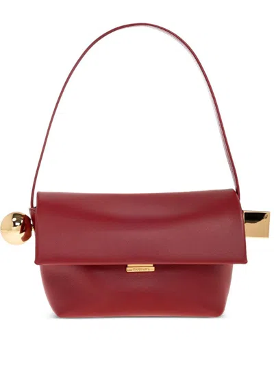 JACQUEMUS SMALL 'LE ROND CARRÉ' SHOULDER BAG JACQUEMUS