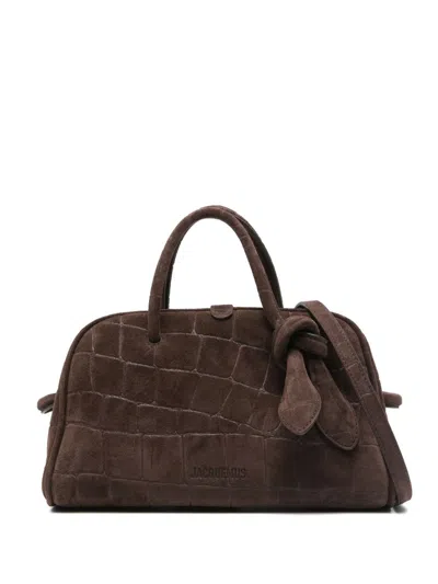 Jacquemus Small Le Turismo Tote Bag In Brown