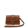 Jacquemus Baby Carrier Flap Calfskin Stitching Gold