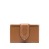 Jacquemus Le Porte-carte Bambino Flap Card Holder In Brown