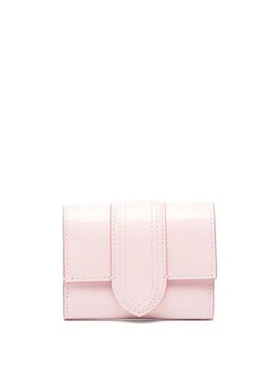 Jacquemus Small Leather Goods In Pale Pink