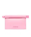 Jacquemus Small Magnetic Buckle Shoulder Bag In Pink
