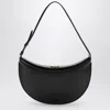 Jacquemus Small Ovalo Bag In Black Leather In Black