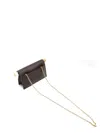 Jacquemus Small Rond Carré Clutch In Brown