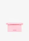 Jacquemus Leather La Petite Pochette Clutch Bag