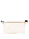 Jacquemus Small Rond Carré Metallic-sphere Clutch