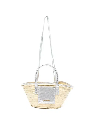 Jacquemus Small Soli Tote Bag In Brown
