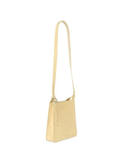 Jacquemus Small Tablier Messenger Bag In Neutral