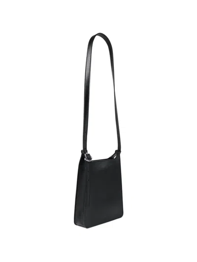 Jacquemus Small Tablier Shoulder Bag In Black
