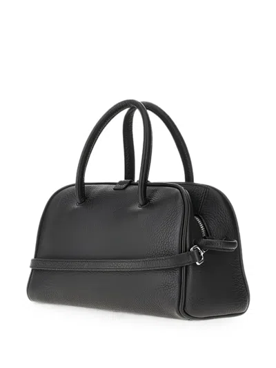 Jacquemus Small Turismo Knotted Tote Bag In Black