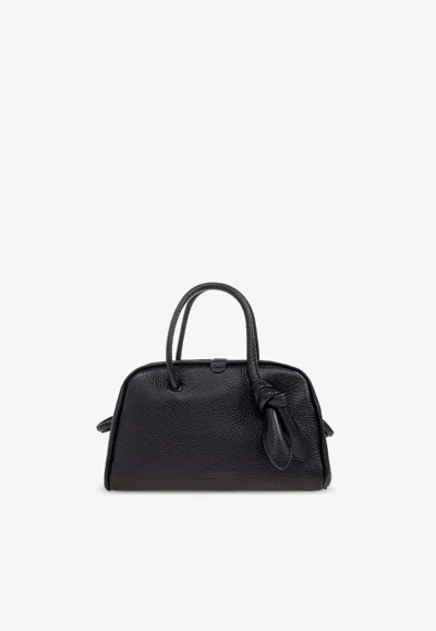 Jacquemus Small Turismo Top Handle Bag In Black