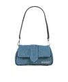 Jacquemus Small Two-tone Denim Bag In Pattern