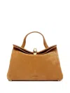 Jacquemus Small Valerie Leather Tote Bag In White