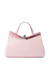 Jacquemus Small Valerie Top-handle Tote Bag In Pink