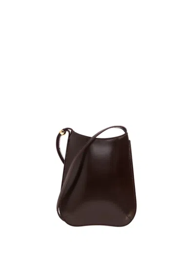 Jacquemus Smooth Leather Tote Bag In Brown