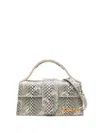 Jacquemus Snake-print Le Bambino Tote Bag In Multi