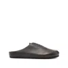 Jacquemus Round-toe Mules In Gray