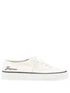Jacquemus Les Fefe Low Top Sneakers Rubber Sole In White